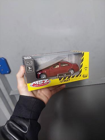 maneki neko top: MSZ Street Series metal oyuncaq avtomobil – Mercedes‑Benz S600 (miqyas — 3