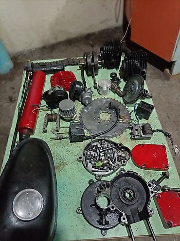 mini traktor tap az: VELOSİPED MATORUN EHTİYAT HİSSƏLƏRİ hamısı işlək vəziyyətdədir. REYAL — 4