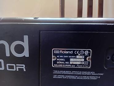 zeng ucun gitara: Roland E-500 OR aranjer sintezator - 61 klaviş (dinamik hissiyatlı) - — 5