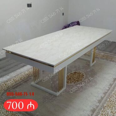 Masa və oturacaq dəstləri: Qonaq masası, Yeni, Dördbucaq masa