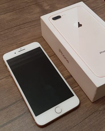 Apple iPhone: IPhone 8 Plus, 64 GB, Qızılı, Barmaq izi