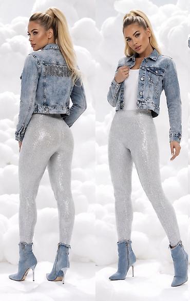 torbe doca: MOSCHINO TEKSAS JAKNA. MALO NOŠENA. EXTRA OČUVANA. VEL S — 3