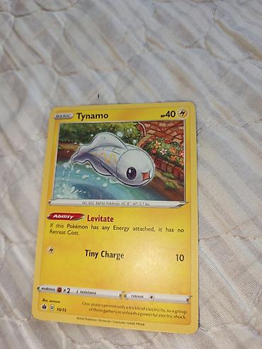 007 first light: Pokémon TCG kartı – Tynamo (Basic, Lightning) - Seriya: Pokémon TCG — 1