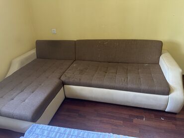 Divanlar: Künc divan, İşlənmiş, Açılan, Parça, Çatdırılma yoxdur