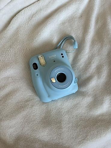 fujifilm instax: Fujifilm Instax Mini 11 — mavi rəngdə fotoaparat - Film tipi: Instax — 2