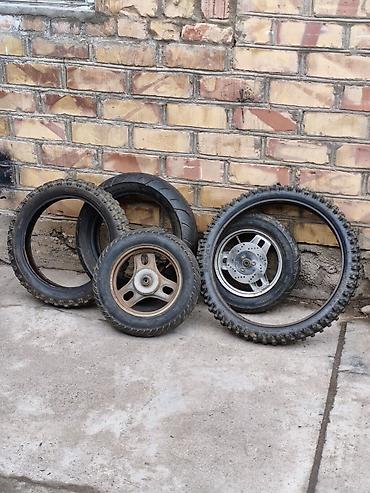 Мотозапчасти и аксессуары: Шины Б/у, Самовывоз — 1