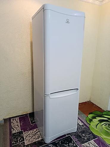 белый нета у про: Холодильник Indesit, Б/у, Двухкамерный, De frost (капельный), 60 * 195 * 60 — 2
