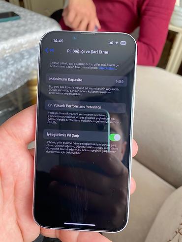 iphone 16 pro işlənmiş: IPhone 14, 128 GB, Deep Purple — 7