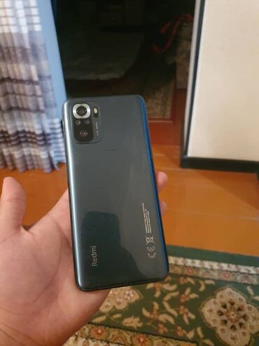 Redmi: Redmi, Redmi Note 10S, Б/у, 4 ГБ, цвет - Черный, 1 SIM, 2 SIM