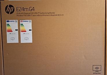 Monitorlar: Monitor HP E24m G4 – 23.8" FHD USB‑C Konfrans Monitoru Azərbaycandakı — 1