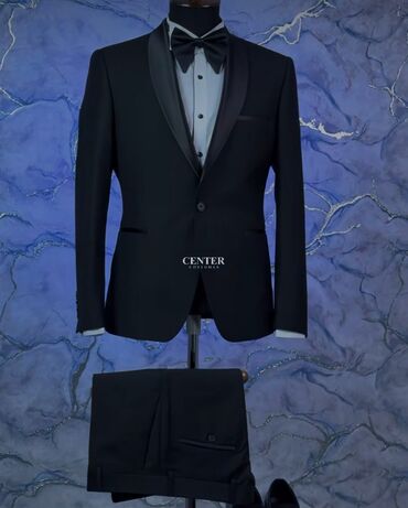брендовая мужская одежда бишкек: Костюм 4XL (EU 48), цвет - Черный