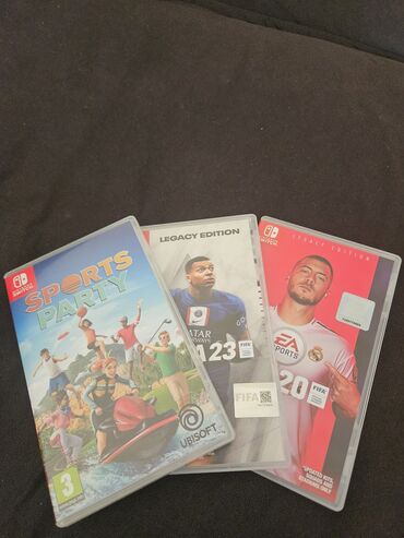 приставка свич: Игры для Nintendo SPORTS PARTY-2000 FIFA20-1100 FIFA23-1200