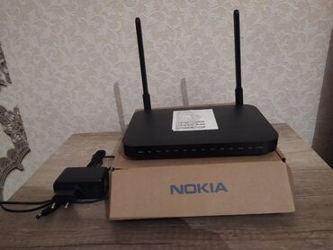 tp link router qiymeti: Nokia G-240w-f Gpon Fiber router yenidir işlənməyib