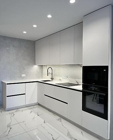 Кухонные гарнитуры: Кухни на заказ в современном минимализме - Планировки: угловые и — 3