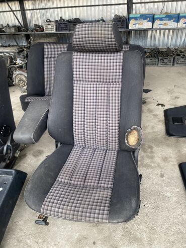 Сиденья: Комплект сидений, Велюр, Mercedes-Benz 1995 г., Б/у, Оригинал, Германия — 3