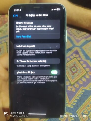 iphone 11 qiymeti azerbaycanda: IPhone 11 Pro, 128 GB, Mavi, Face ID