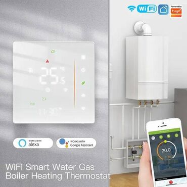 smart home: 🌐 Ağıllı Wifi Termostat - Kombi idarəetməsi 🌐 Терморегулятор для