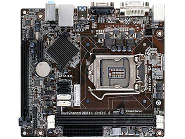 Комплектующие для ПК: Материнская плата для ПК, Б/у, LGA1150, Micro-ATX — 4