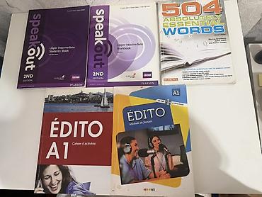 audio sistem: İngilis və fransız dili üzrə dərs və məşq topluları dəsti Tərkib: - — 1