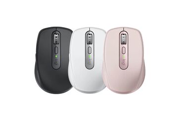 Компьютерные мышки: Мышь Logitech MX Anywhere 3S, черный и белый Height: 100.5 mm Width — 13
