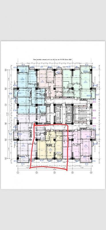 brk group: 2 комнаты, 86 м², Асанбай мкр Элитка, 12 этаж, ПСО (под самоотделку) — 2