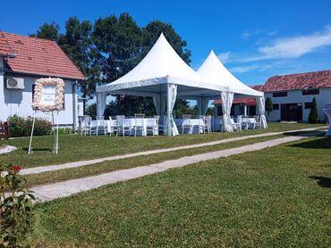 Organizacija događaja: Započnite svoj događaj s elegancijom i stilom uz naše bele šatore! — 19