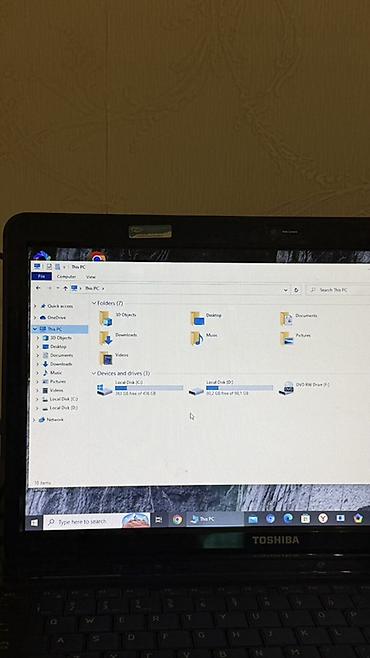 toshiba adapter: Toshiba Satellite L655 işlək vəziyətdədir,yüngül donması var format — 8