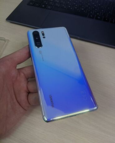 chekhol dlya huawei: Huawei P30 Pro, Б/у, 256 ГБ, цвет - Голубой, 2 SIM