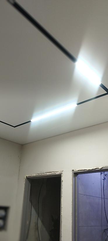 Натяжной потолок: Натяжной потолок Матовое Монтаж — 5