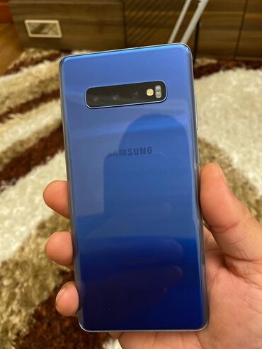 samsung s 10 satilir: Samsung Galaxy S10, 128 GB, rəng - Göy, Face ID, Sənədlərlə, Zəmanət