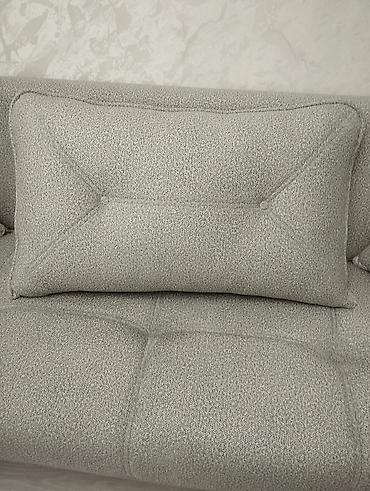 first home tekstil: Boz rəngli dekorativ yastıq dəsti - Komplekt: 4 ədəd dekorativ yastıq — 3