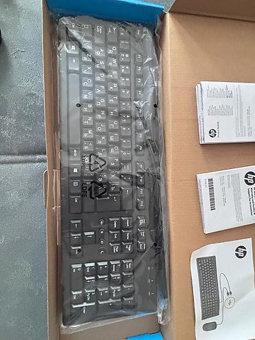 iphone x arxa: HP Wired Keyboard and Mouse 160 – simli klaviatura və siçan dəsti - — 4