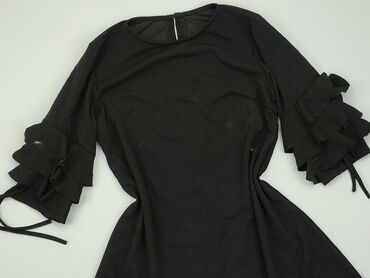 sukienki koktajlowa czarna: Dress, L (EU 40), condition - Good