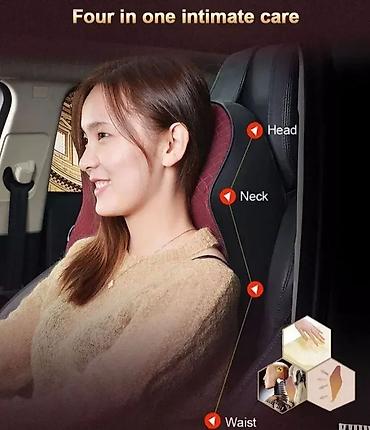 Orthopedic mattresses & pillows: Jastuk za auto sediste novo. jastuk za auto sediste novo boja crna — 1