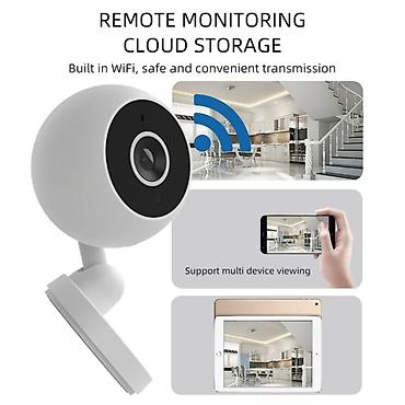 teruhal wifi camera: Wi‑Fi Smart Daxili Kamera – uzaqdan izləmə və bulud saxlama dəstəyi — 7