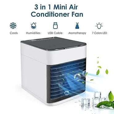 Mini prenosivi ventilatori: VENTILATOR ZA VRAT BELI NOV VENTILATOR ZA RASHLADJIVANJE TOP | Cene — 6