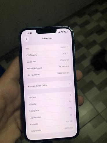 xiaomi redmi note 12 pro plus 5g: IPhone 13, Mavi, Face ID — 9
