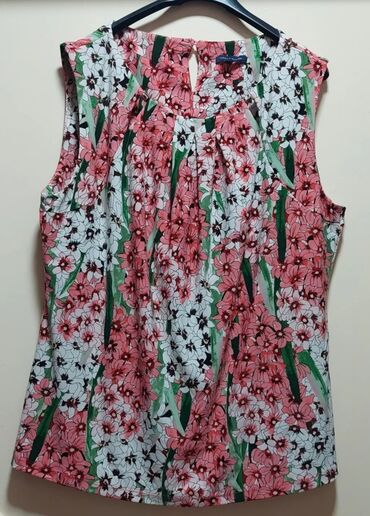 asimetricne tunike: L (EU 40), Floral, color - Multicolored
