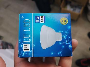 Светодиодная лампа LU LED, 9W - Тип: LED-лампа прожекторного типа - at lalafo.kg Светодиодная лампа LU LED, 9W - Тип: LED-лампа прожекторного типа -