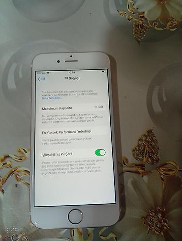 dubay apple: IPhone 6s, 32 GB, Rose Gold, Barmaq izi — 5