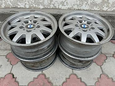 40 5: Литые Диски R 15 BMW, Комплект, отверстий - 5, Б/у — 2