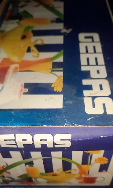 Blenderlər: Geepas GHM-803G blender – Güc: 500 W (220–240 V, 50/60 Hz) – Şüşə — 15