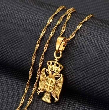 Ogrlice: Lanac sa priveskom
Cena 1300din — 11