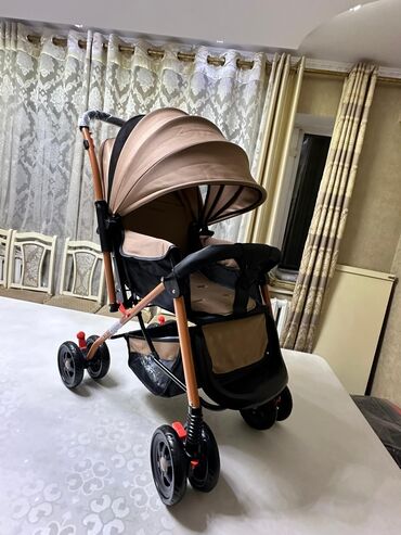 коляска baby: Коляска, цвет - Коричневый, Новый