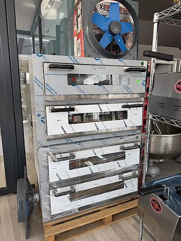 ucuz soba: Elektrik soba, Pizza, Yemək üçün, Çörək, 2 mərtəbəli, Yeni — 3