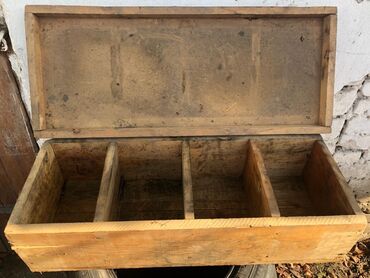 деревянные ящики бишкек: Ящик для хозяйственных нужд. 
Деревянный с крышкой 
2 штуки