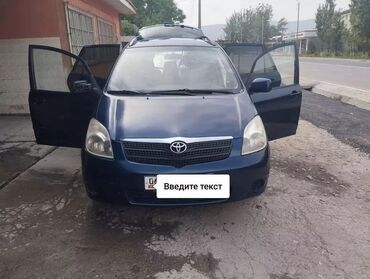 продажа авто ош: Toyota Corolla Verso: 2003 г., 1.6 л, Механика, Бензин, Седан