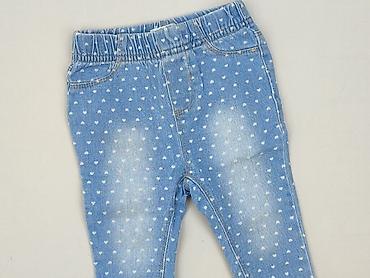 cropp torba: Spodnie jeansowe, Baby Pink, 6-9 miesięcy, stan - Bardzo dobry — 1