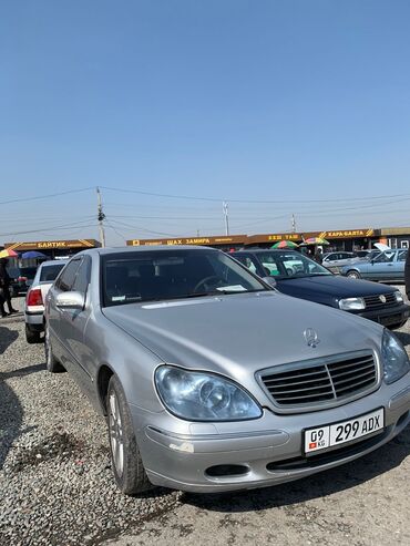 4 s: Mercedes-Benz S 430: 2002 г., 4.3 л, Автомат, Газ, Седан