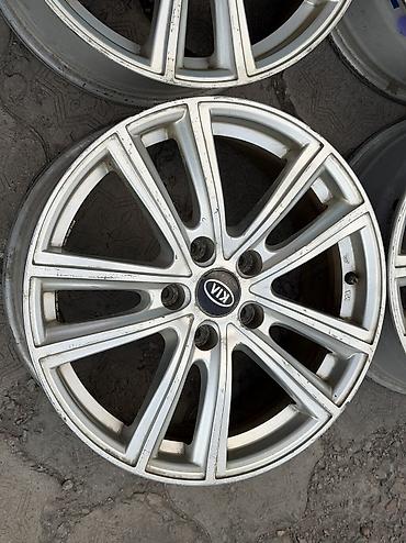aeolus e70: Литые Диски R 17 Kia, Комплект, отверстий - 5, Б/у — 4